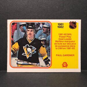 1982-83 O-Pee-Chee OPC Hockey - #236 Paul Gardner LL - Pittsburgh Penguins